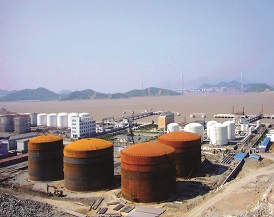 浙江海洋石化油庫工程
